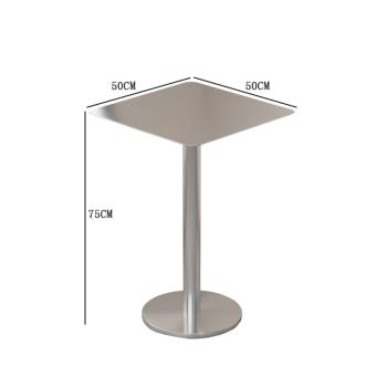 Großhandel B2B Store solide Edelstahl  Restaurant Tisch Tischkantine